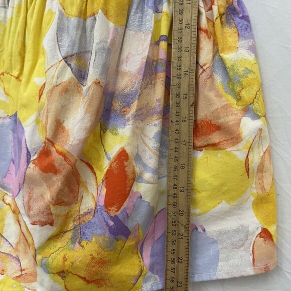 Ingrid & Isabel Women's Size Large Maternity Watercolor Floral Print Tank Top - Picture 7 of 13